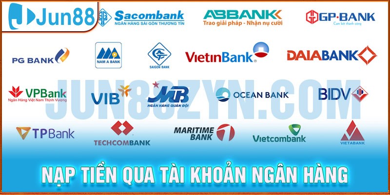 Thực hiện giao dịch qua tài khoản ngân hàng