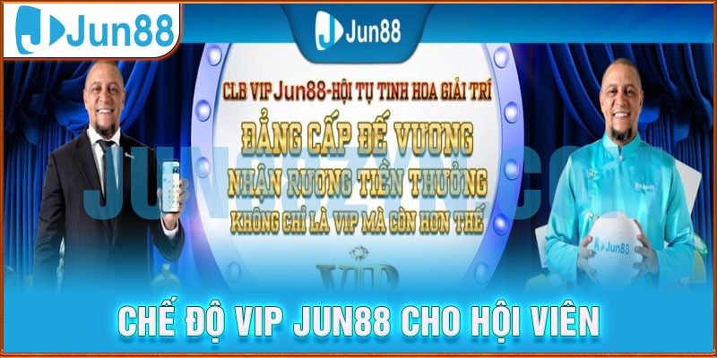 Vip Jun88 là phúc lợi tốt nhất nhà cái mang đến cho hội viên