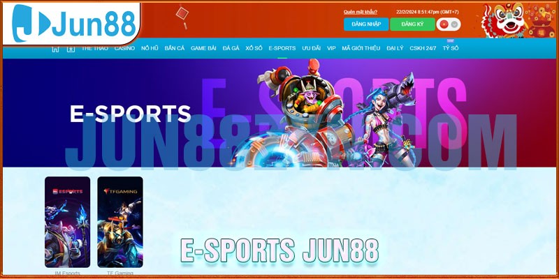 Tìm hiểu khái niệm về E sports Jun88