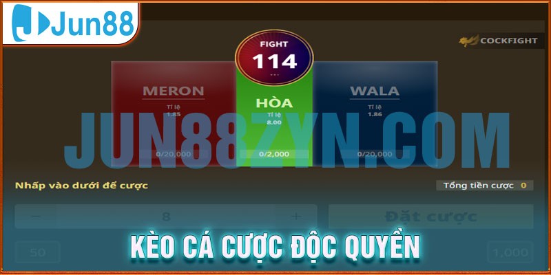 Kèo được đá gà Jun88 độc quyền