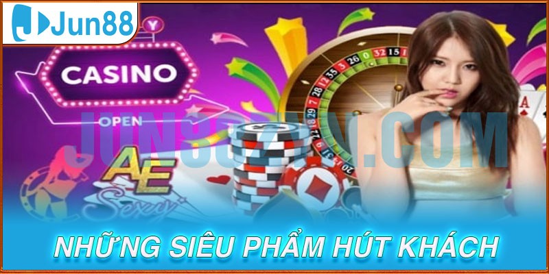 Siêu phẩm hút khách nhất AE Sexy Casino 